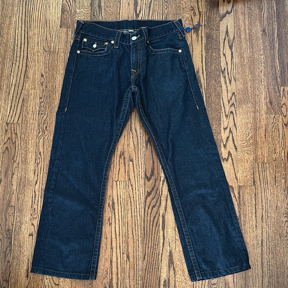 True Religion Blue Relaxed Jeans Classic Denim
